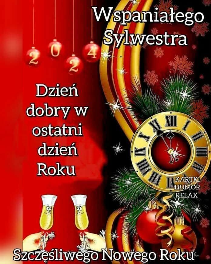 Dzień dobry w ostatni dzień roku